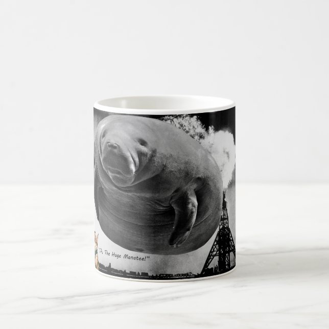 Taza De Café ¡"Oh, el Manatee enorme! " (Centro)