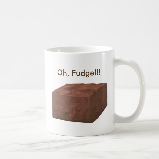 Taza De Café Oh Fudge - Café Mug (Derecha)