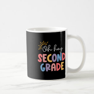 Taza De Café Oh Hola Profesor De Segundo Grado Estudiante 2do G