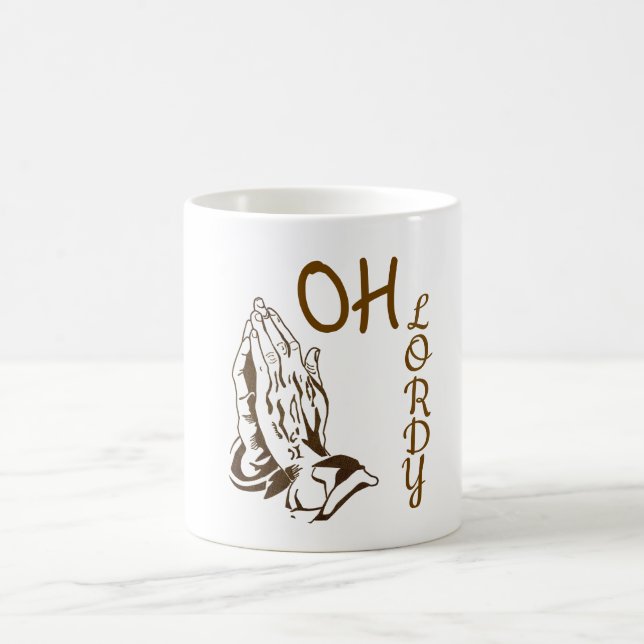 Taza de café Oh Lordy (Centro)