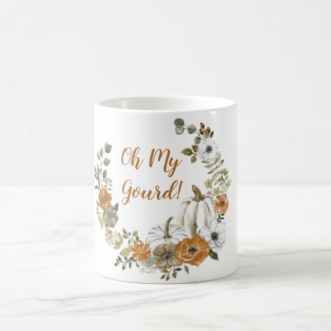 Taza De Café ¡Oh, Mi Gourd Fall Mug! (Centro)