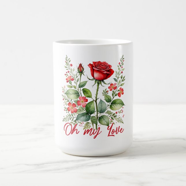 Taza De Café Oh mi Rosa (Centro)