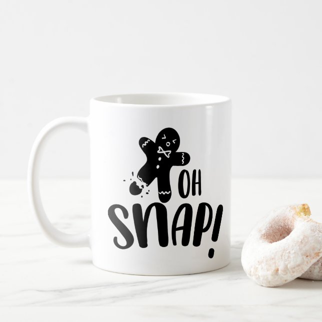 Taza De Café Oh Navidades Snap (Con donut)