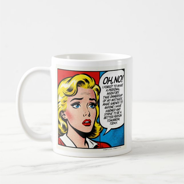 Taza De Café Oh No I Forgot - female - Mug (Izquierda)