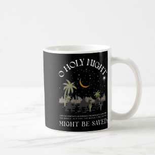 Taza De Café Oh Noche Santa Jesús Nacimiento Escena Religiosa A