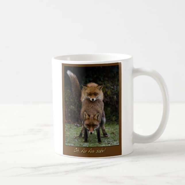 Taza De Café Oh para el motivo del Fox (Derecha)