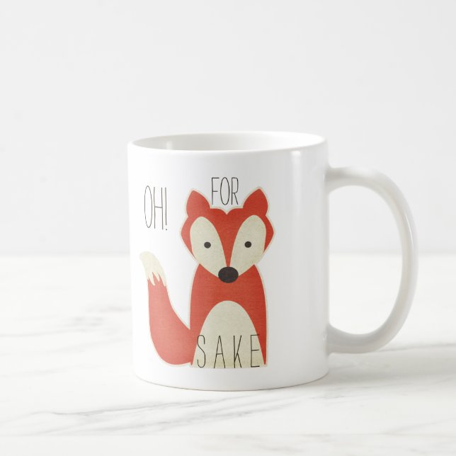 Taza De Café ¡Oh! Para el motivo del Fox (Derecha)