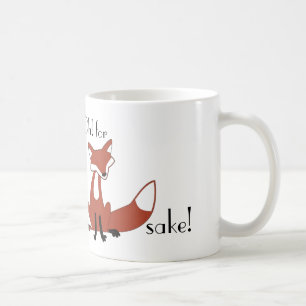Taza De Café ¡Oh! ¡Para el motivo del zorro!