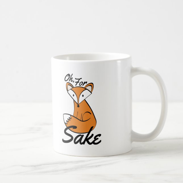 Taza De Café Oh, Por Fox Sake (Derecha)