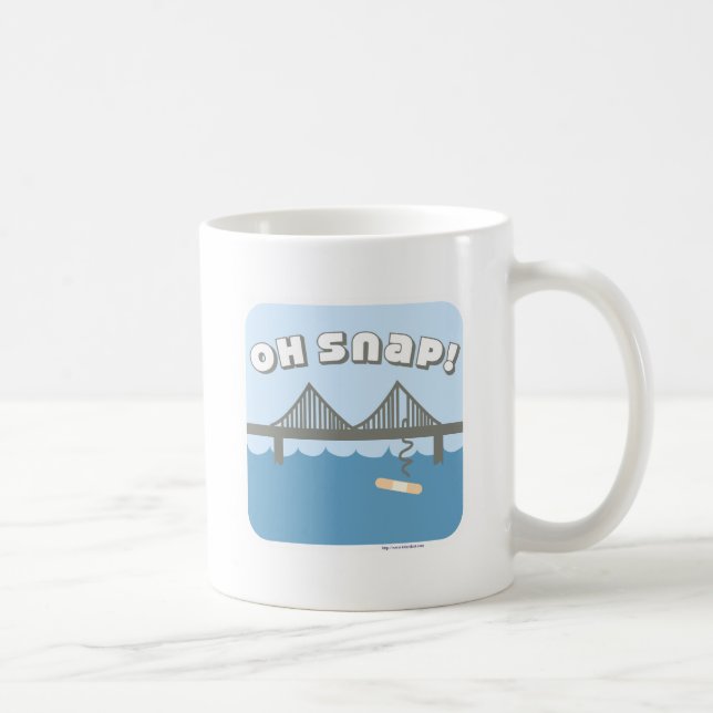 Taza De Café ¡Oh puente rápido de la bahía! (Derecha)