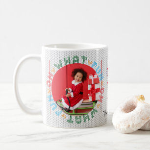 Taza De Café Oh Qué Navidades Divertidos Sweater Photo Coffee M