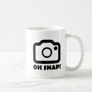 Taza De Café Oh Snap Funny Mug