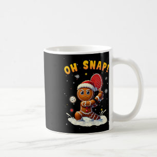 Taza De Café Oh Snap Gingerbreadman Navidades Picklell 1