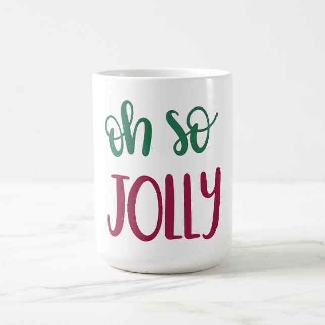 Taza De Café Oh So Jolly Design Navidades Mug (Centro)