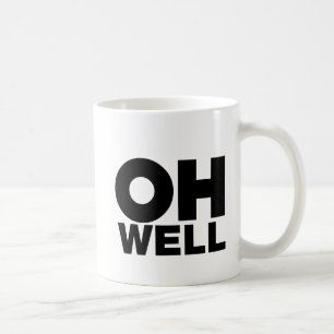 Taza De Café Oh, texto, palabras de la exasperación