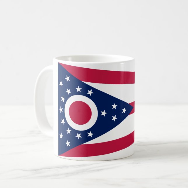 Taza De Café Ohio (Estado de los Estados Unidos) (Anverso izquierdo)