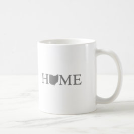 Taza De Café Ohio HOME Estado Word Art