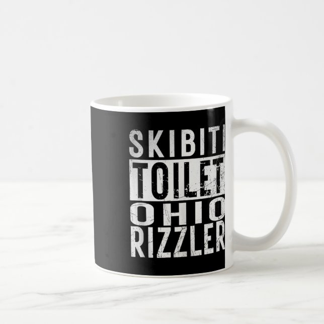 Taza De Café Ohio Rizzler Gen Alpha Influencia (Derecha)