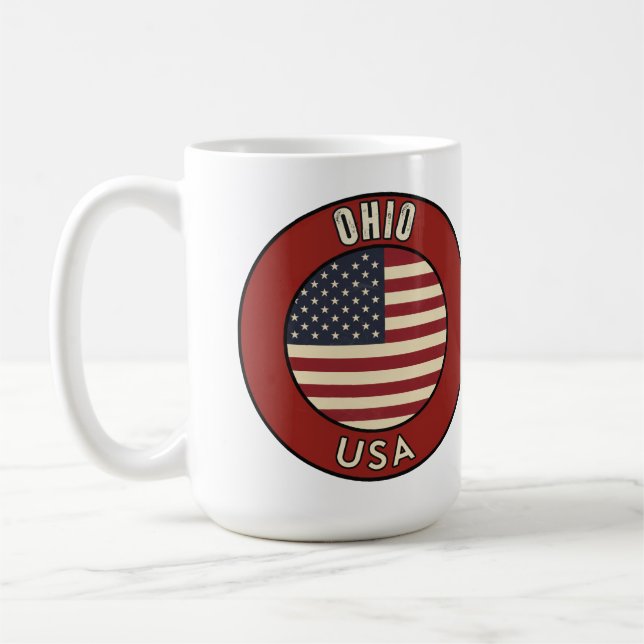 Taza De Café Ohio United States of America (Izquierda)