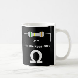 Taza De Café OHM Únete A La Resistencia