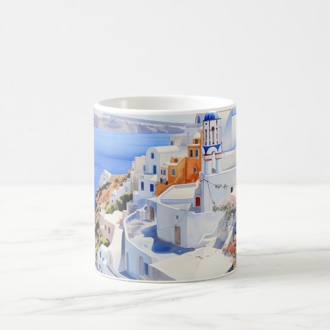 Taza De Café Oia Santorini (Centro)