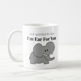 Taza De Café Oído Por Usted Elephant Mug