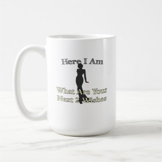 Taza De Café Oír Estoy Aquí 2 Deseos