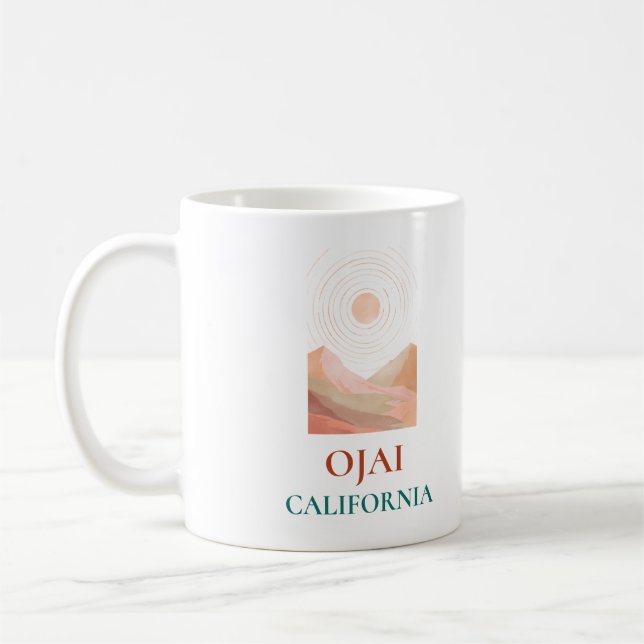 Taza De Café Ojai - California (Izquierda)