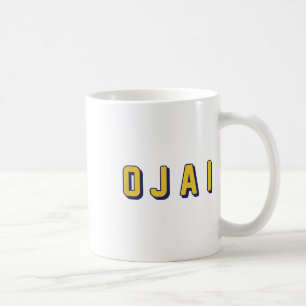 Taza De Café Ojai California En Oscuros _comprimidos