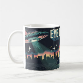 Taza De Café OJE CONCUR ALIEN PYRAMID POWER Coffee Mug