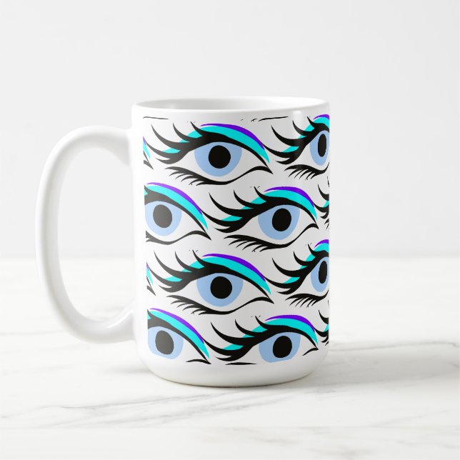 Taza De Café Ojo azul (Izquierda)