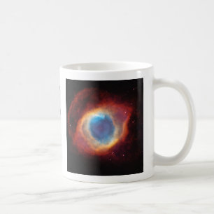 Taza De Café Ojo de Dios Nebulosa Hélice Estrellas Nubes Cósmic