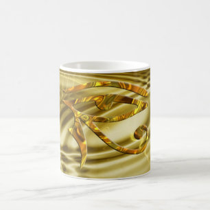 Taza De Café Ojo De Horus - ORO