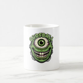 Taza De Café Ojo de Monstruo Tonto – Dibujo Divertido y Espeluz