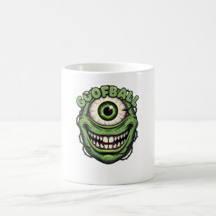 Taza De Café Ojo de Monstruo Tonto – Dibujo Divertido y Espeluz