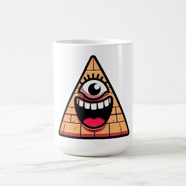 Taza De Café Ojo pirámide de terracota (Centro)