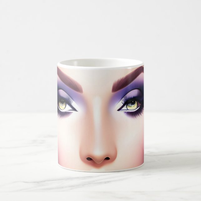 TAZA DE CAFÉ OJOS (Centro)