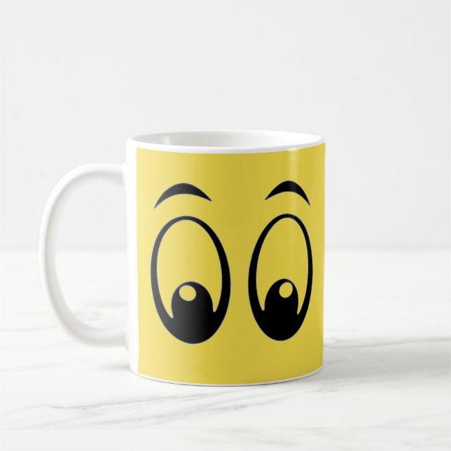 Taza De Café Ojos (Izquierda)