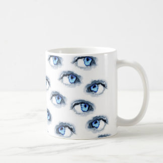 Taza De Café ojos azules