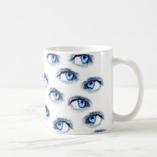 Taza De Café ojos azules (Derecha)