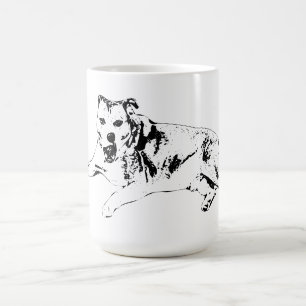 Taza De Café Ojos Brillantes, Salón Relajado