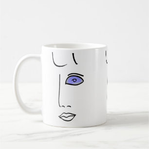 Taza De Café Ojos de vidrio de cerveza.