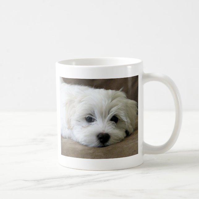 Taza De Café Ojos del perrito (Derecha)