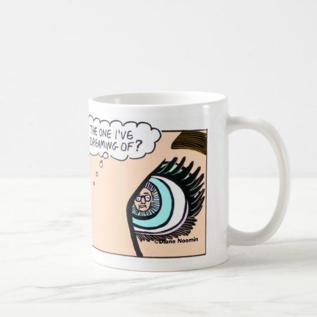 Taza De Café Ojos Diane Noomin de DiDi (Derecha)