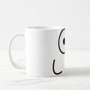 Taza De Café Ojos felices y boca - Mug
