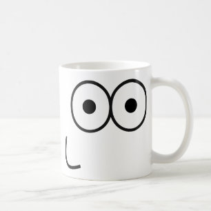 Taza De Café Ojos felices y boca - Mug