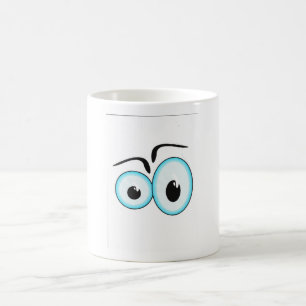 Taza De Café ojos saltones