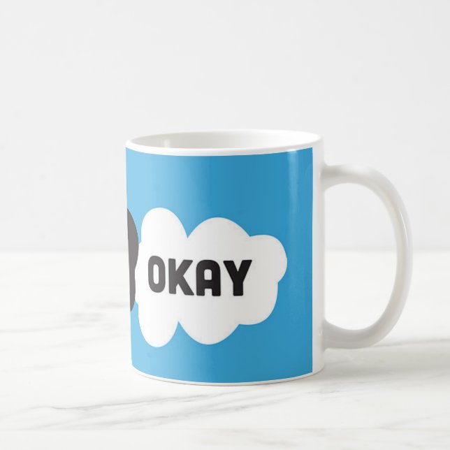 Taza De Café Okay? Okay (Derecha)
