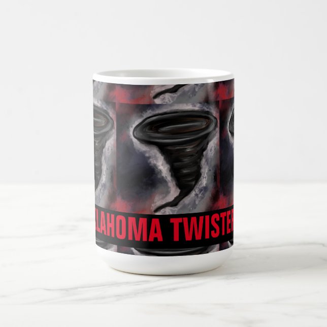 TAZA DE CAFÉ OKLAHOMA TWISTER (Centro)