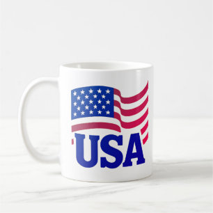Taza De Café Ola de Unidad de Estados Unidos